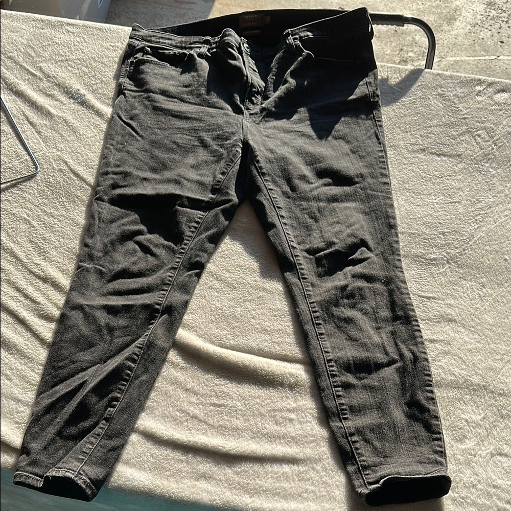Torrid Women's Straight Leg Jeans - Black